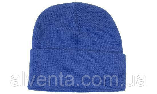 Тепла шапка (Акрил) синя