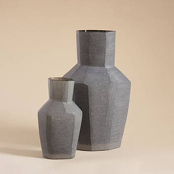 Ваза скляна дизайнерська Соляріс S