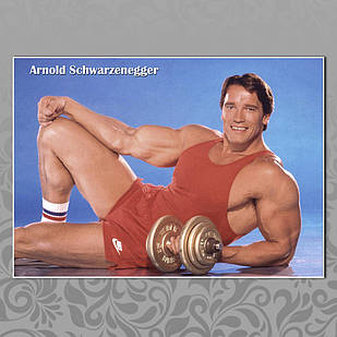 Плакат А3 Арнольд Шварценеггер 003