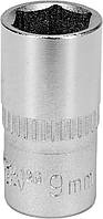 Головка торцева шестигранна 1/4" М9 YATO 25 мм