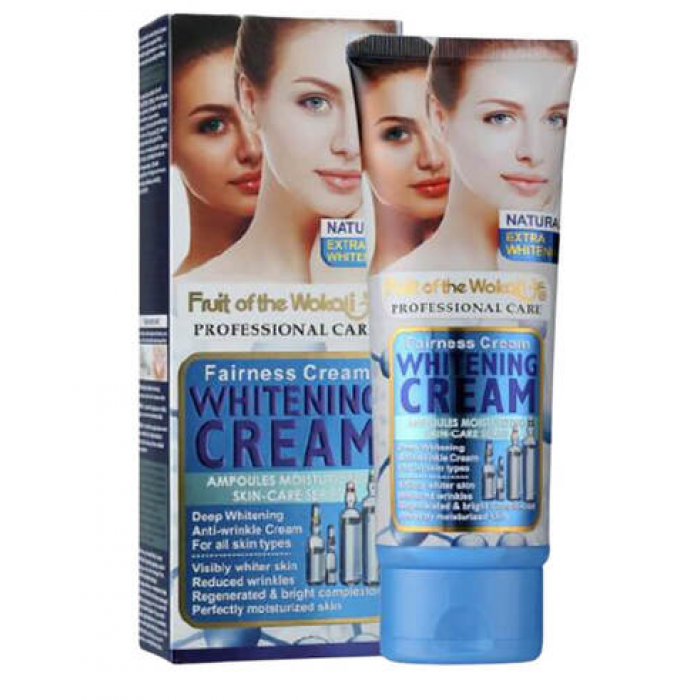 Крем для делікатного відбілювання Wokali Ampoules Moisturizing Whitening Cream із зволожуючим ефектом 100 мл