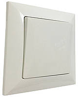 Вимикач 1 клавішний білий 10А LUCCI ТМ LUMANO