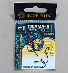 Гачки рибальські Scorpion Iseama-R Корея оригінал