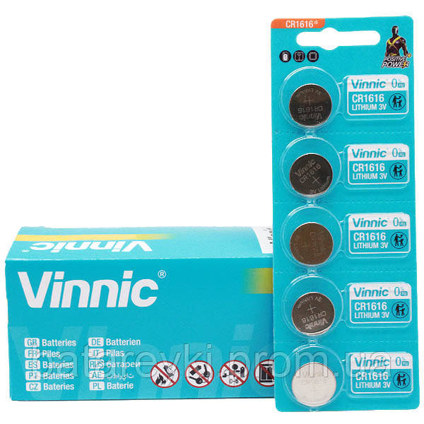 PILA CR1616 3V LITHIUM VINNIC