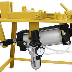 Прес кутообтискний пневматичний PCP38-50 для алюмінієвих рам вікон і дверей, фото 4