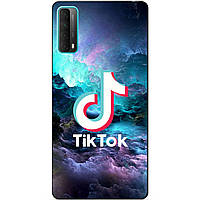Силіконовий бампер чохол для Huawei P Smart 2021 з малюнком Tik Tok