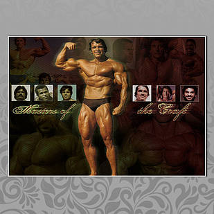 Плакат А3 Арнольд Шварценеггер 007