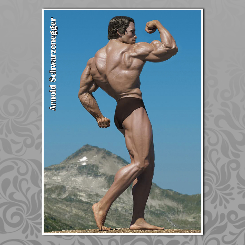 Плакат А3 Арнольд Шварценеггер 009, фото 1