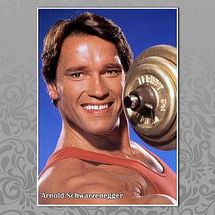Плакат А3 Арнольд Шварценеггер 019
