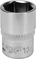 Головка торцева шестигранна 1/4" М13 YATO 25 мм