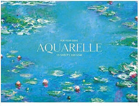 Блок для акварелі, MUSE, 300 грам, 15 аркушів, PB-GB-015-054