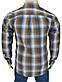 Стильна картата чоловіча сорочка Desibel 0310 NDI 03, фото 3