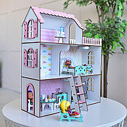 "МІНІ ДАЧА" ляльковий будиночок NestWood для LOL + меблі, фото 9