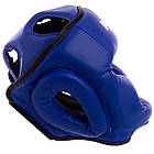 Шолом боксерський із повним захистом Boxer 2036 розмір L Blue, фото 3