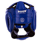 Шолом боксерський із повним захистом Boxer 2036 розмір L Blue, фото 5