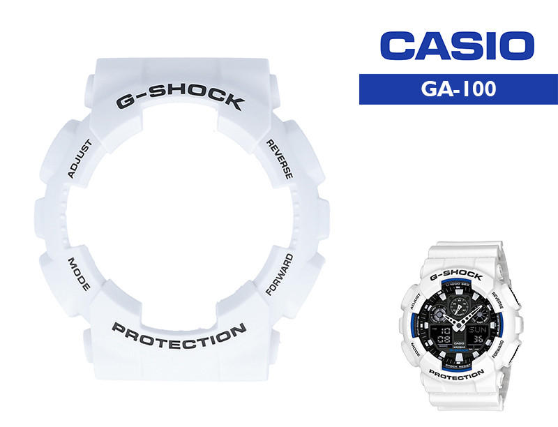 Безель Casio G-Shock GA-100 White Original