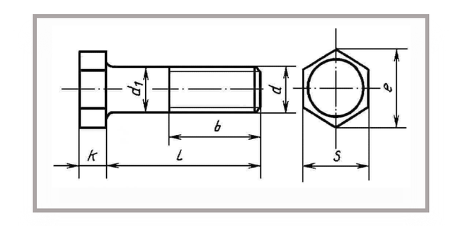 Болт с внутренним шестигранником М6 12.9