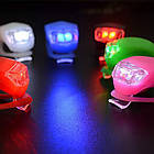 Велосипедний силіконовий ліхтар Sanyi 2 шт., фото 4