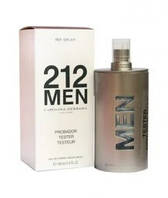 Carolina Herrera 212 Men туалетная вода 100 ml. (Тестер Каролина Херрера 212 Мен)