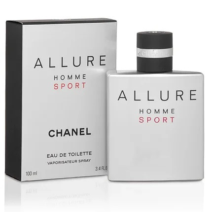 Chanel Allure Homme Sport туалетна вода 100 ml. (Шанель Алюр Хом Спорт), фото 1