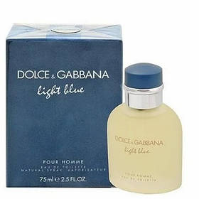 Dolce & Gabbana Light Blue Pour Homme туалетна вода 125 ml. (Дольче Габбана Лайт Блу пур Хом)