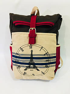 Городской рюкзак Париж 0026, коричневый