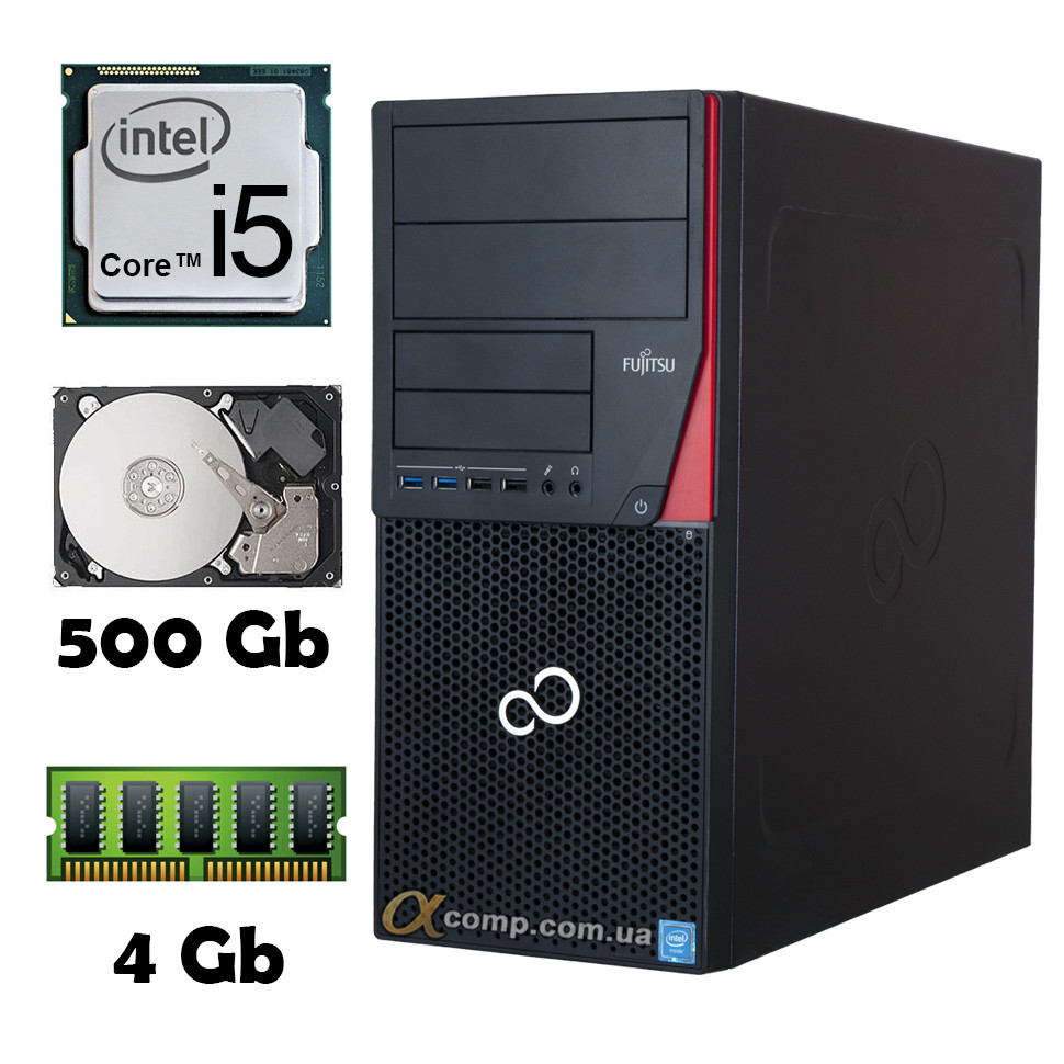 Fujitsu ESPRIMO P756 (i5-6400 • 4Gb • 500Gb) БУ