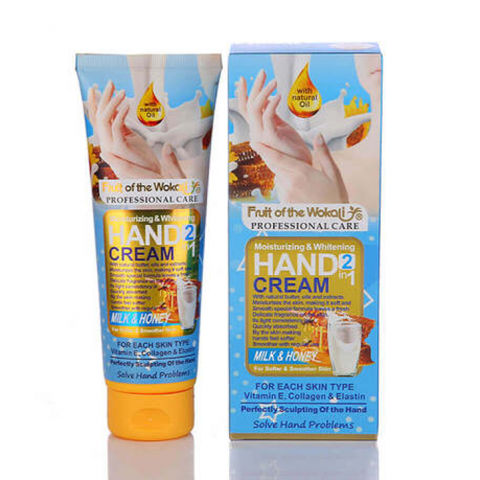 Крем для рук Wokali Milk & Honey 130 мл, фото 1