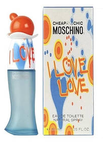 Moschino Cheap & Chic I Love Love туалетна вода 100 ml. (Москіно Чіп енд Шик Ай Лав Лав)