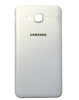Задняя крышка для Samsung J700H Galaxy J7 (2015), белая, оригинал