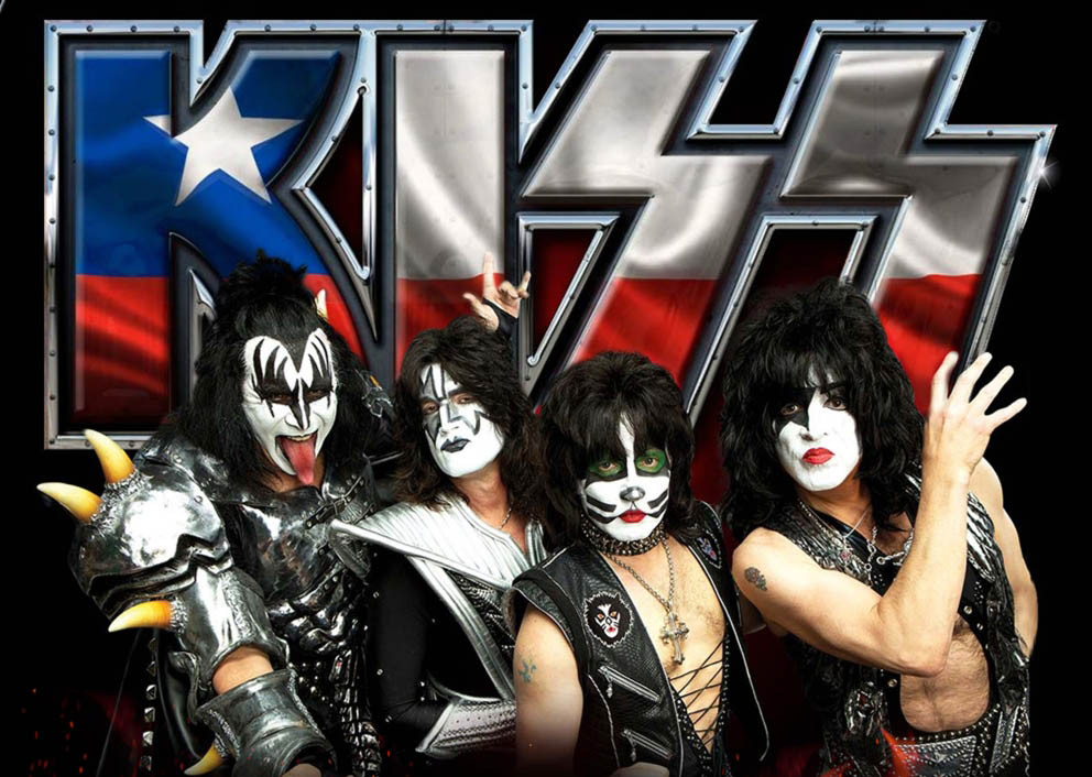Плакат KISS flag