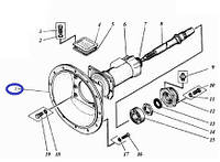 Картер муфты сцепления Дон-1500А