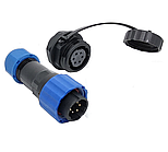 Комплект разъёмов герметичных SP16-6pin