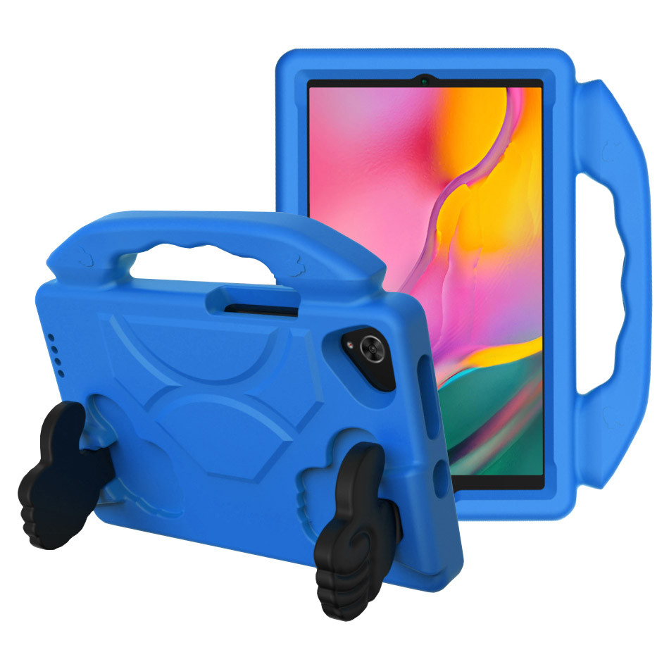 Дитячий чохол Galeo Thumbs Stand для Samsung Glalaxy Tab A 8.0 (2019) SM-T290, SM-T295 Blue