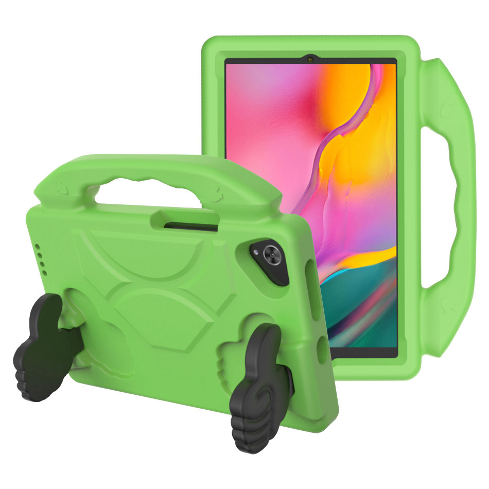 Дитячий чохол Galeo Thumbs Stand для Samsung Glalaxy Tab A 8.0 (2019) SM-T290, SM-T295 Green