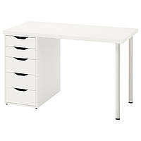 IKEA LAGKAPTEN / ALEX Письменный стол, белый (694.168.17)