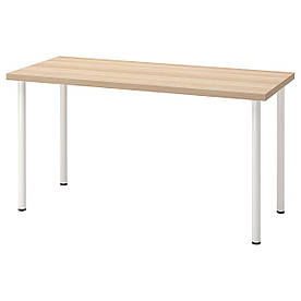 IKEA LAGKAPTEN / ADILS Письмовий стіл, під білений дуб / білий (994.172.07)