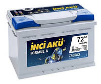 Аккумулятор Inci Aku FormulA 72Ah/700A R+ Автомобильный (Инджи Акю) LB3 072 070 013 АКБ Турция НДС