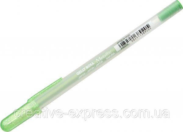 Ручка гелева, METALLIC, Смарагдовий Зелений, Sakura