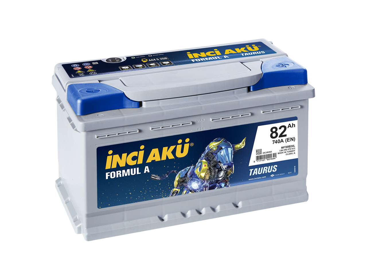 Аккумулятор Inci Aku FormulA 82Ah/740A R+ LB4 082 074 013 Автомобильный (Инджи Акю) АКБ Турция НДС - фото 1 - id-p911370983