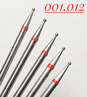 Фреза алмазна КУЛЬКА 001.012 червоний поясок. виробник Казань (104.001.514.012) Залишки