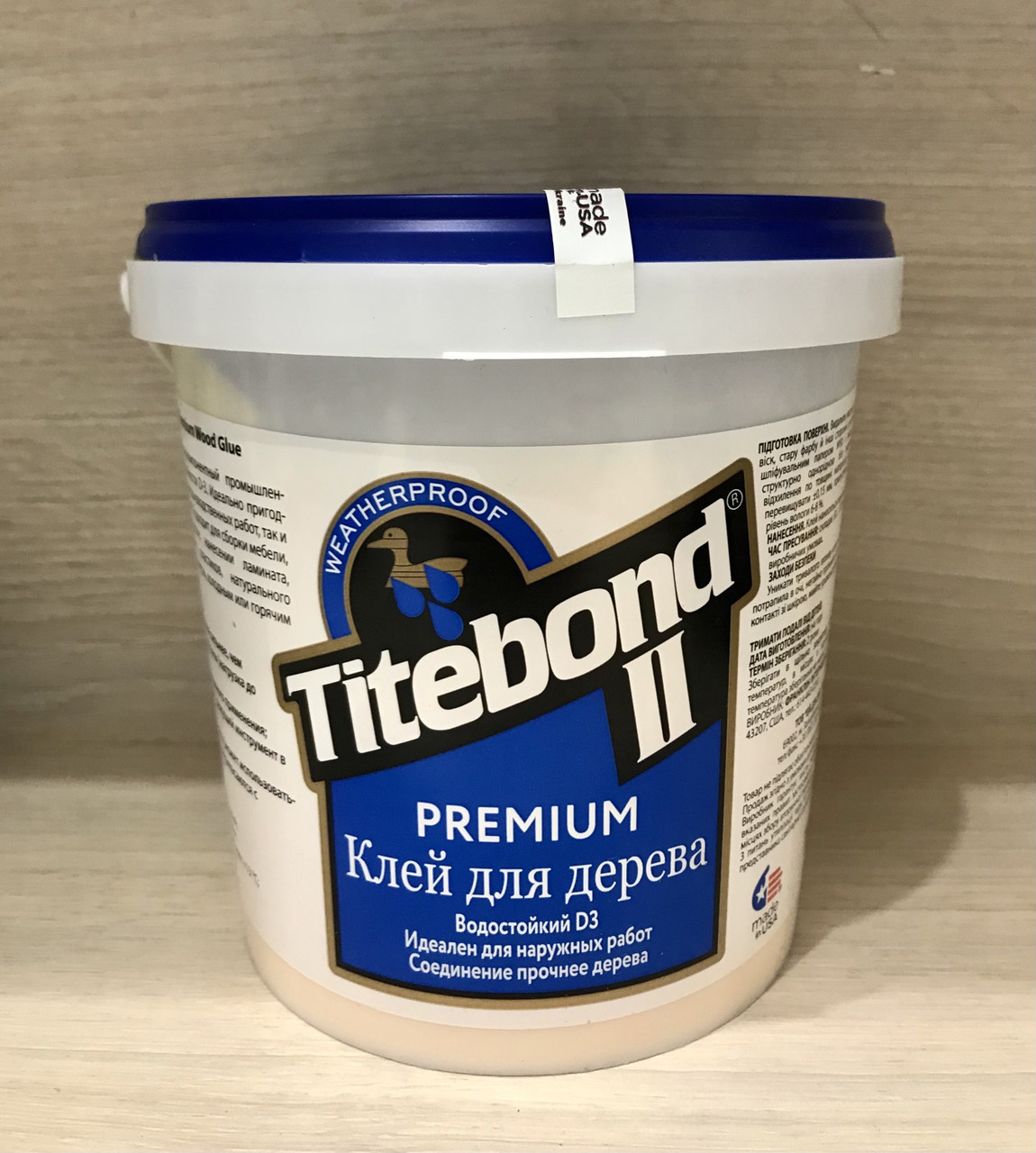 Столярний клей Tidebond II Premium D3 1 кг. - фото 1 - id-p491872667