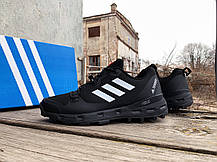 Чоловічі кросівки Adidas Terrex Surround Black White чорні з білим, фото 6