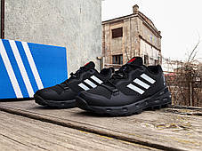 Чоловічі кросівки Adidas Terrex Surround Black White чорні з білим, фото 3