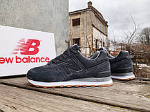 Чоловічі кросівки New Balance 574 Grey сірі, фото 6