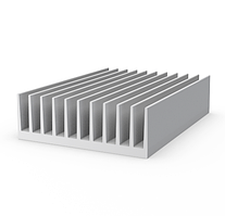 Алюмінієвий профіль радіаторний 102,5х34 Б/П - Алюмінієвий радіаторний профіль