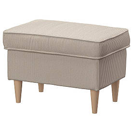 IKEA STRANDMON Підставка для ніг, Kelinge beige (504.928.11)