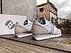Чоловічі кросівки Saucony Jazz Original 2044-396s White Grey білі з сірим Оригінал, фото 7