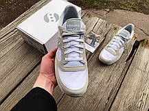Чоловічі кросівки Saucony Jazz Original 2044-396s White Grey білі з сірим Оригінал, фото 6