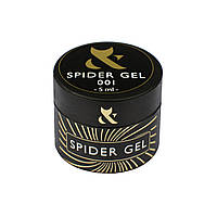 Гель-паутинка для дизайна ногтей F.O.X Spider Gel 5 мл, № 001